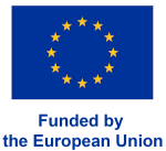 EU flag Funded by EU, EU flag